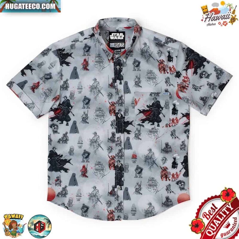 Star Wars The Duel Summer 2024 RSVLTS Collection Summer Hawaiian Shirt