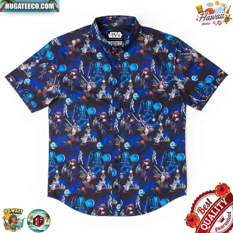 Star Wars The Trilogy RSVLTS Collection Summer Hawaiian Shirt
