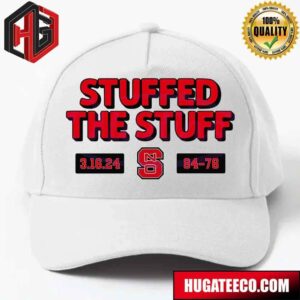 Stuffed The Stuff NC State Wolfpack Basketball NCAA March Madness Hat-Cap