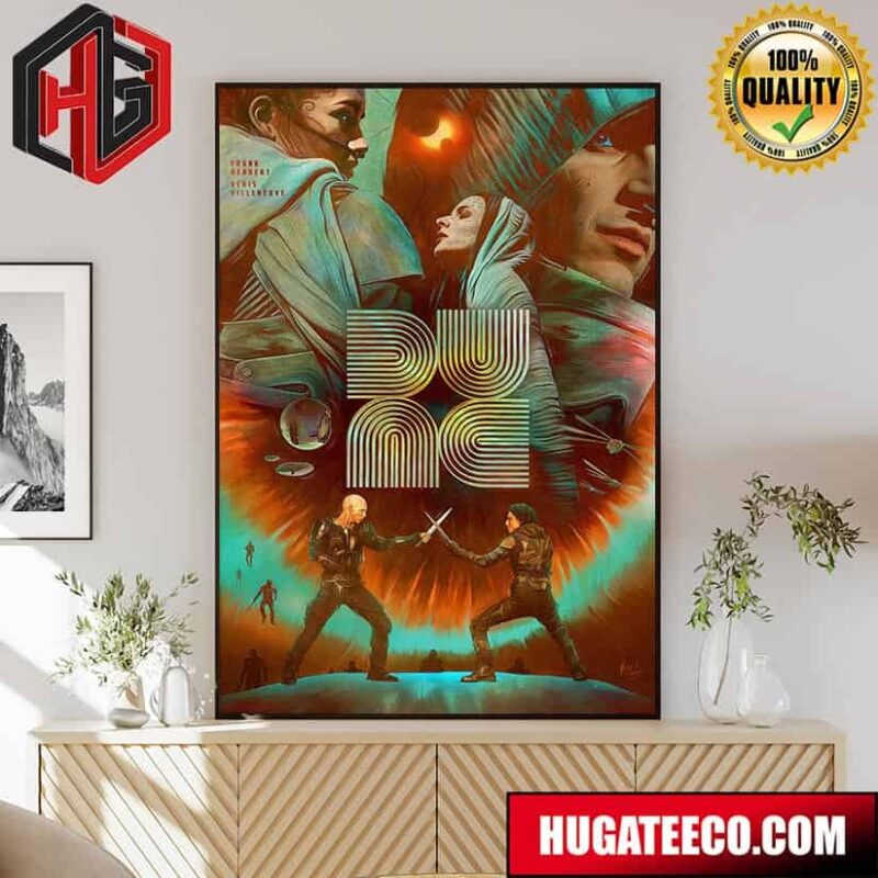 Stunning Poster For Dune Part Two By Kylejamesfilm Poster Canvas
