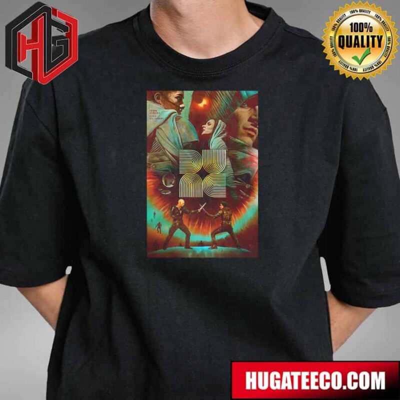 Stunning Poster For Dune Part Two By Kylejamesfilm T-Shirt