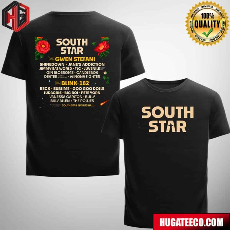Sublime Is Coming To Huntsville For The First Time Ever On September 29th For South Star Music Festival Two Sides Merchandise T-Shirt