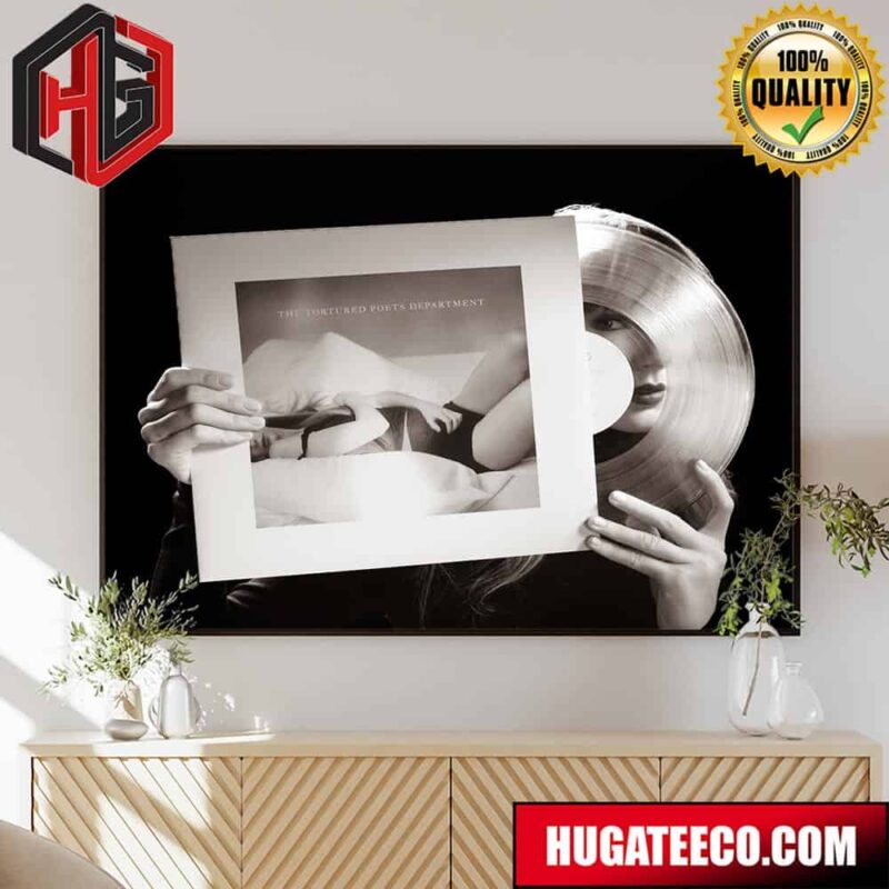 Taylor Swift The Tortured Poets Department Poster Canvas