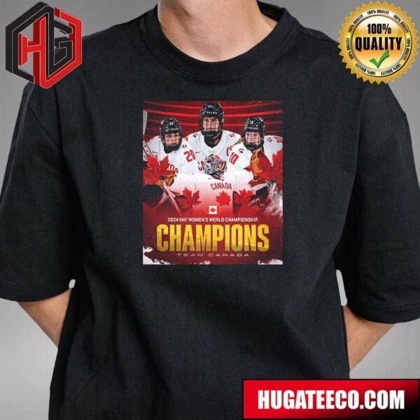 Team Canada 2024 IIHF Women’s World Championship T-Shirt