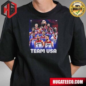 Team USA Men’s Basketball Announce A 12-Man Roster For Olympic Paris 2024 T-Shirt