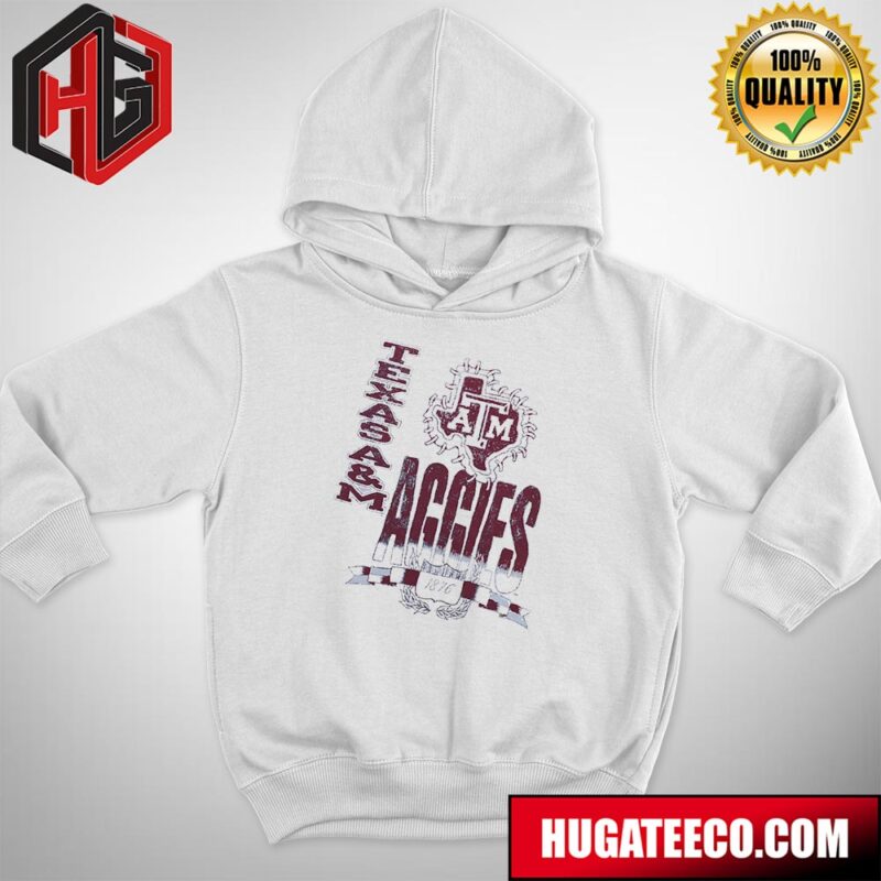 Texas A&M Aggies  Cactus Jack Goes Back To College Travis Scott X Fanatics X Mitchell And Ness With NCAA March Madness 2024 Merchandise Hoodie T-Shirt