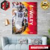 Spencer Rattler 2024 NFL Draft Quarterback New Orleans Saints Poster Canvas