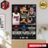 The 2023-24 KIA Most Improved Player Of The Year NBA Finalists Poster Canvas