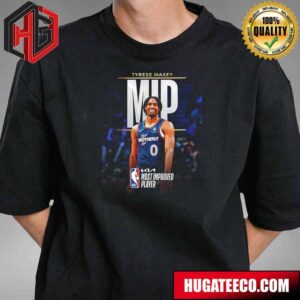 The 2023-24 Kia NBA Most Improved Player Is Tyrese Maxey T-Shirt