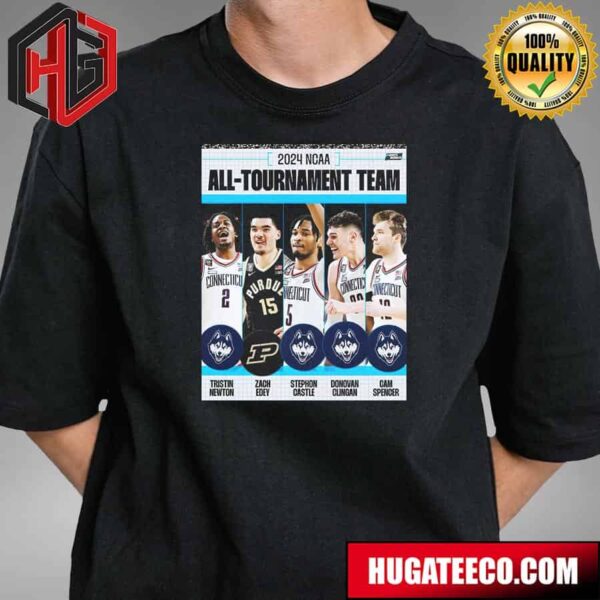 The 2024 All-Tournament Team NCAA March Madness T-Shirt