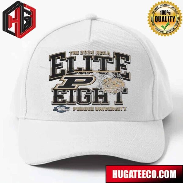 The 2024 NCAA Elite Eight Purdue Boilermakers Hat-Cap