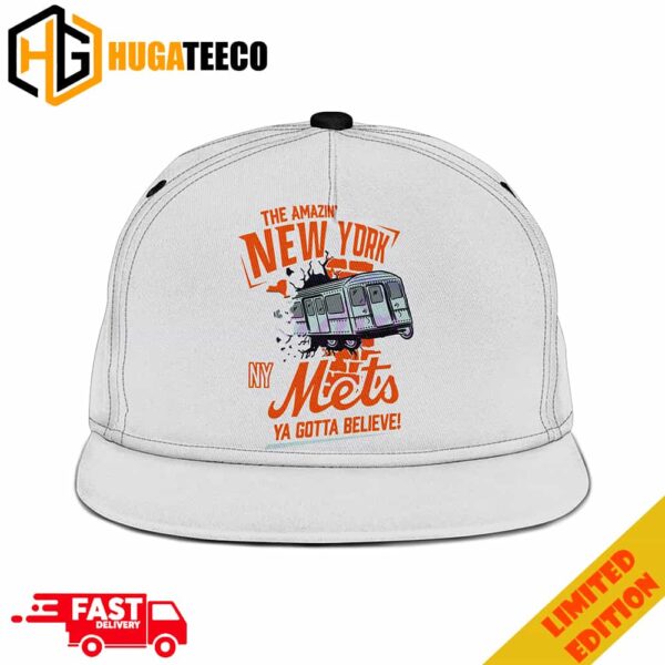 The Amazin New York Mets Ya Gotta Believe Classic Hat-Cap Snapback