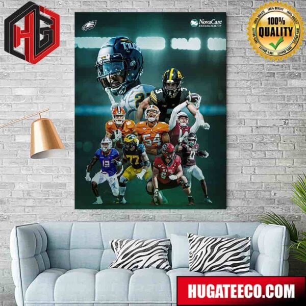 The Class Is Classing Philadelphia Eagles NFL Novacare Rehabilitation Poster Canvas