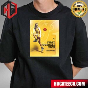 The First Overall Pick Caitlin Clark University Of Iowa X Indiana Fever WNBA Draft 2024 T-Shirt