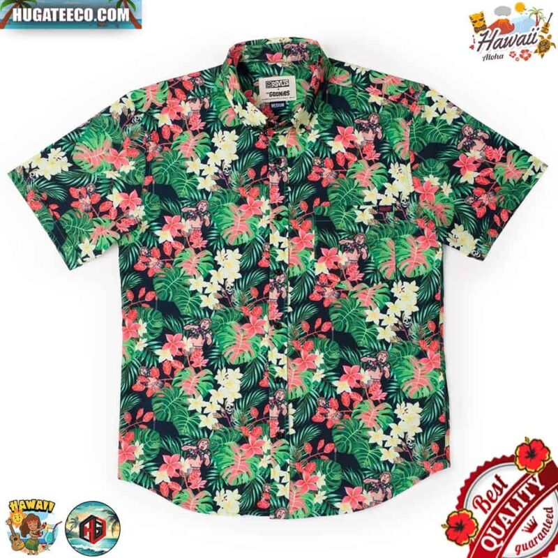 The Goonies Truffle Shuffle Shirt Summer 2024  RSVLTS Collection Summer Hawaiian Shirt