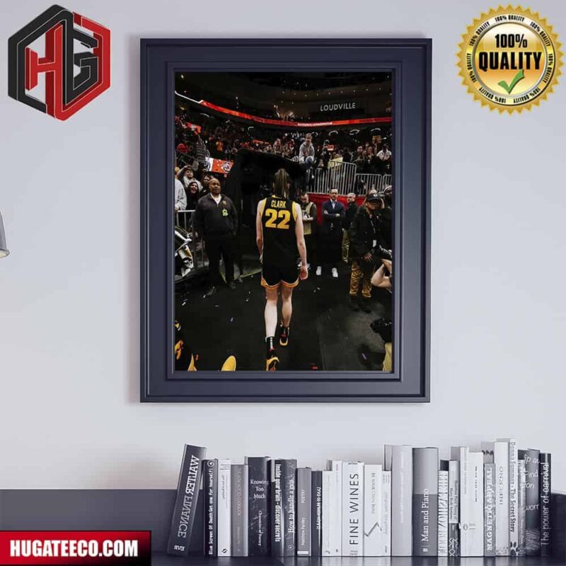 The Greatest Of All Time Caitlin Clark Farewall And Thank You Iowa Haweyes Poster Canvas