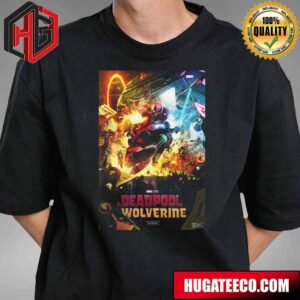 The Last Action Heroes Deadpool And Wolverine T-Shirt