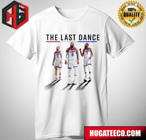 The Last Dance NBA Stephen Curry Lebron James Kevin Durant T-Shirt