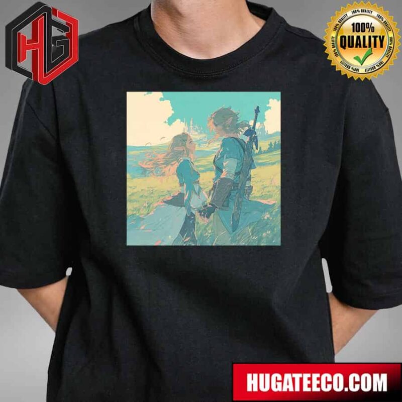 The Legend Of Zelda Breath Of The Wild Art T-Shirt
