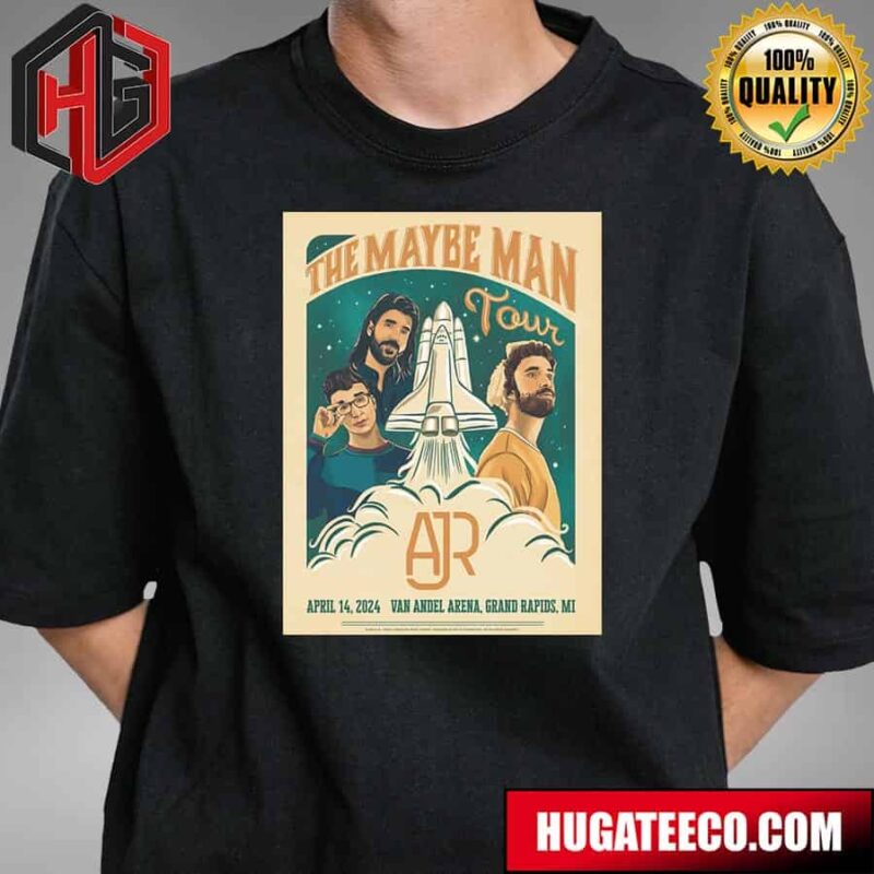 The Maybe Man Tour Ajr Brothers April 14 2024 Van Andel Arena Grand Rapids Mi Limited Poster T-Shirt