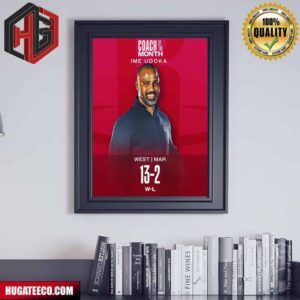 The NBA Coaches Of The Month For March-IME Udoka Poster Canvas