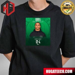 The NBA Coaches Of The Month For March-Joe Mazzulla T-Shirt