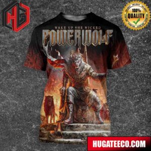 The New Powerwolf Album Wake Up The Wicked Will Be Released On July 26 2024  3D T-Shirt