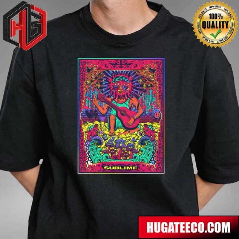 The Poster For Tonight’s Show In Phoenix Az Limited Edition For Primus Aril 16 2024 Talking Stick Resort Amphitheatre Phoenix Az T-Shirt