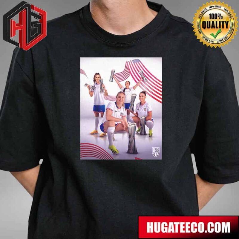 The United States Women’s National USWNT Soccer Team Win The Shebelieves Cup For The Seventh Time T-Shirt