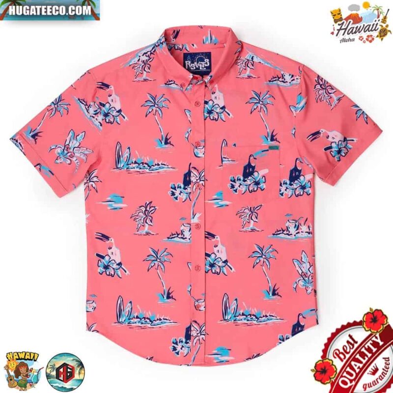 Toucans Are Better Than One  RSVLTS Collection Summer Hawaiian Shirt