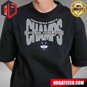 UCONN Huskies Nike 2024 NCAA Men?s Basketball National Champions March Madness Unisex T-Shirt