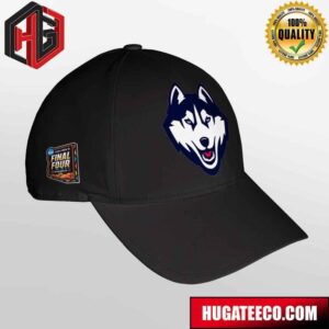 UConn Huskies 2024 NCAA Men’s Basketball Tournament March Madness Final Four Regional Champions Hat-Cap