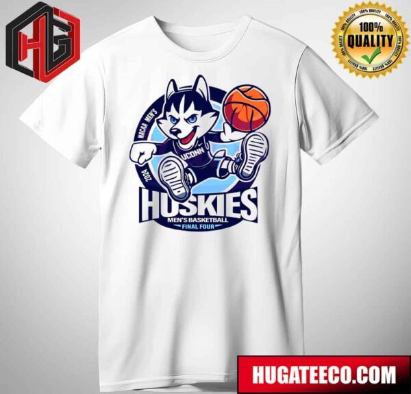 UConn Huskies Logo Mens Basketball NCAA Final Four March Madness T-Shirt