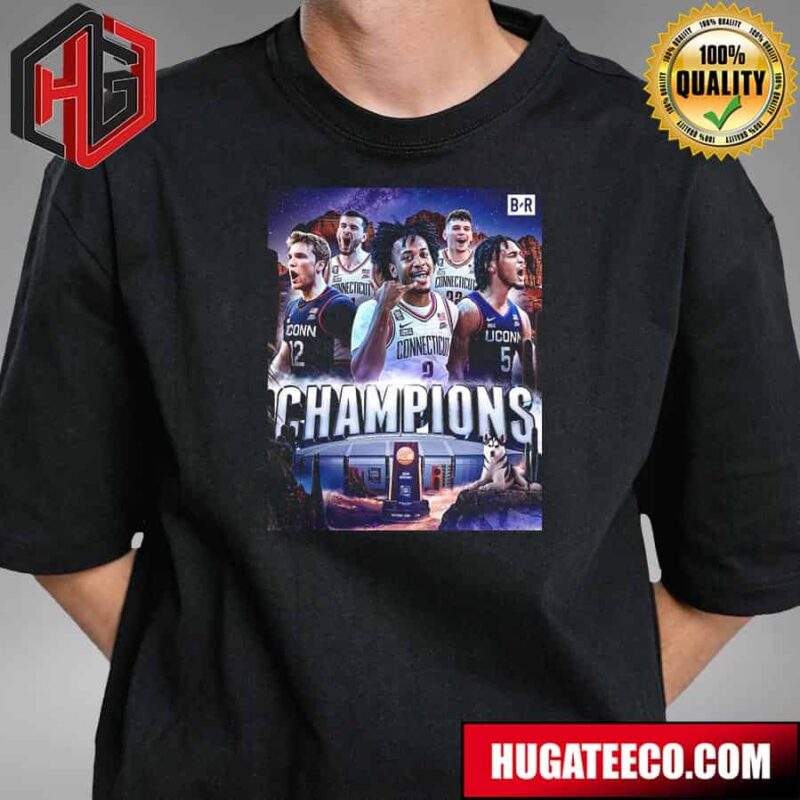 Uconn Huskie Take Down Purdue Goes Back-To-Back As National Champions NCAA 2024 T-Shirt