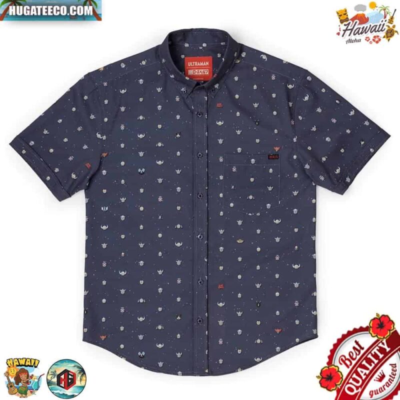 Ultraman Lil Ultras  RSVLTS Collection Summer Hawaiian Shirt