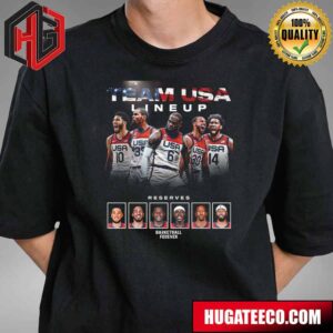 United States National Basketball Team Lineup Olympic Basketball Forever T-Shirt