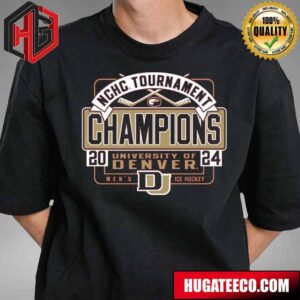 University of Denver Men’s Hockey 2024 Summit League Tournament Champions T-Shirt
