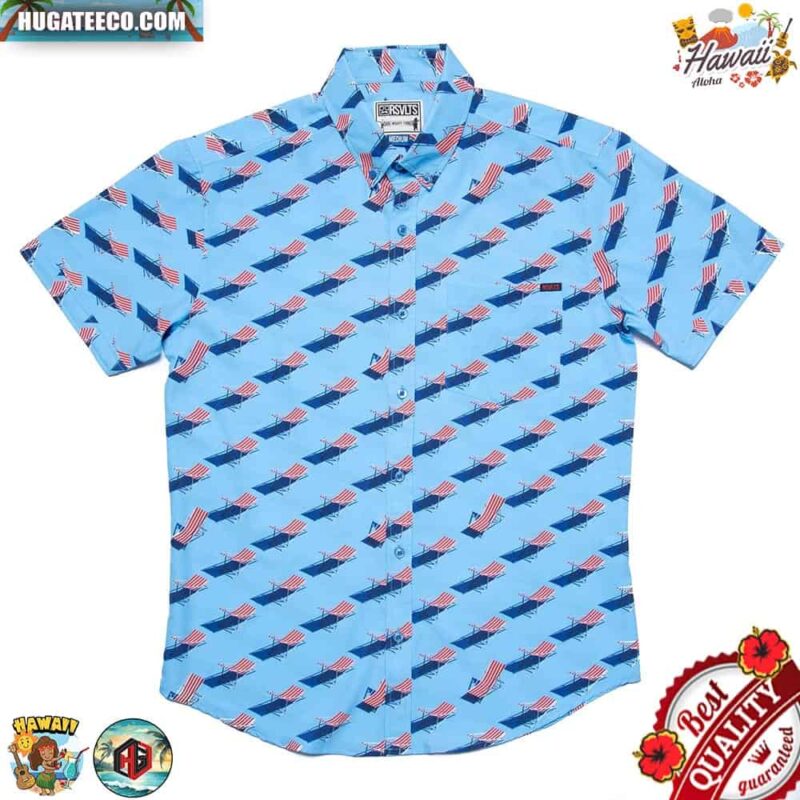 Usa Tanning Team  RSVLTS Collection Summer Hawaiian Shirt