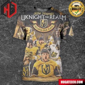 Vegas Golden Knights The Defending Champions In The Stanley Cup Playoffs 2024 Uknight The Realm Secured Our Place All Over Print Shirt
