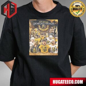 Vegas Golden Knights The Defending Champions In The Stanley Cup Playoffs 2024 Uknight The Realm Secured Our Place T-Shirt
