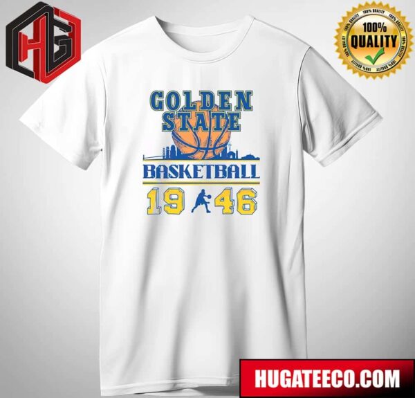 Vintage 1946 Golden State NBA Basketball  Graphic Designs T-Shirt