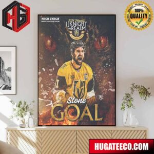 Welcome Back Vegas Golden Knights NHL To Mark Stone Goal 2024 Playoffs Uknight The Realm Poster Canvas