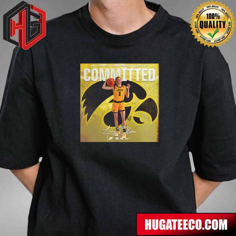 Welcome Lucy Olsen To Iowa Hawkeyes Women’s Basketball 2024 T-Shirt