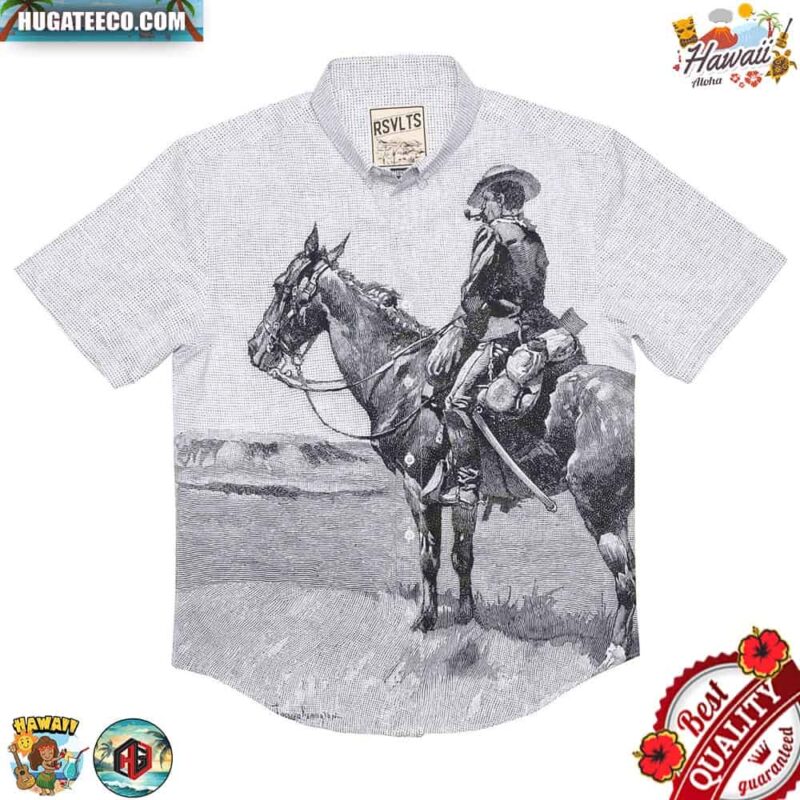 Western Collection Into The West  RSVLTS Collection Summer Hawaiian Shirt