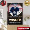 Welcome To The NHL Cutter Gauthier No 61 2022 Fifth Overall Pick Poster Canvas