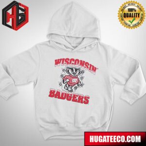 Wisconsin Badgers  Cactus Jack Goes Back To College Travis Scott X Fanatics X Mitchell And Ness With NCAA March Madness 2024 Merchandise Hoodie T-Shirt
