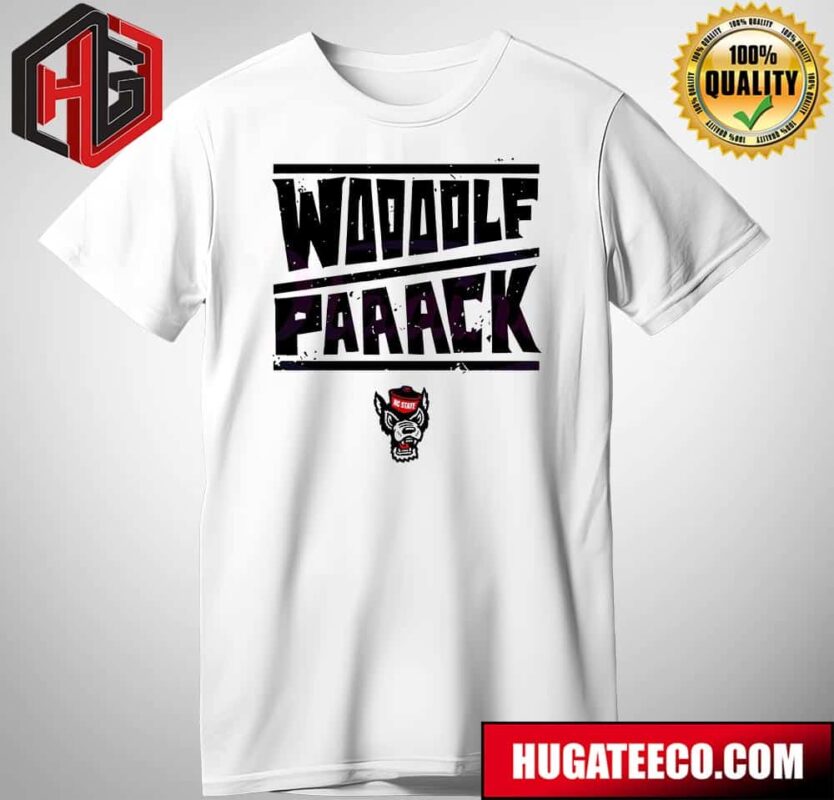 Wolf Pack Chant NC State Wolfpack Basketball NCAA March Madness T-Shirt