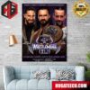World Heavyweight Championship Seth Rollins Drew McIntyre CM Punk WWE Poster Canvas