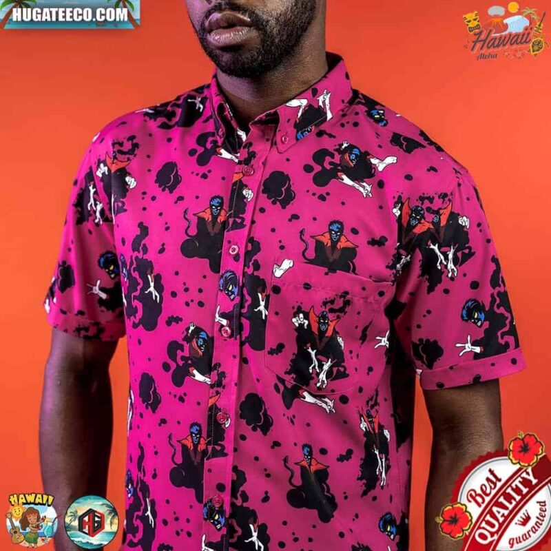 X-Men Bamf Summer 2024 Hawaiian Collection Shirt  RSVLTS Collection Summer Hawaiian Shirt