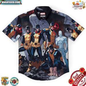 X-Men Xavier?s Shortlist Summer 2024  RSVLTS Collection Summer Hawaiian Shirt